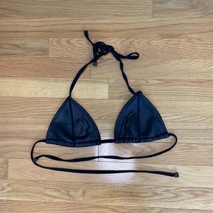 TRIANGL SWIMWEAR black bikini top